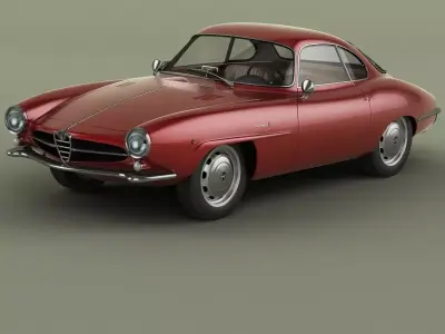 Alfa Romeo Giulietta Sprint Speciale 3D model