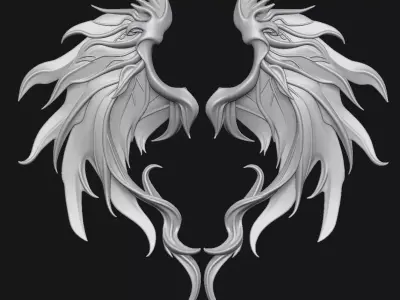 Wings 3D print model