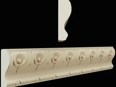 Cornice cnc 3D model