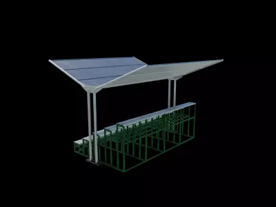 Grandstand seating 3D model