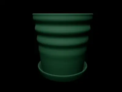 Flower Pots Collection 3D print model