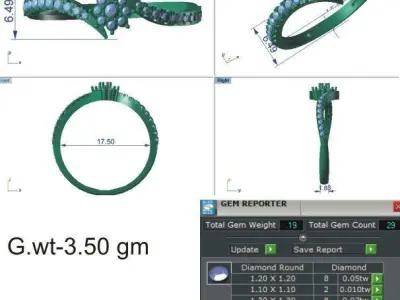 EZ R-166 3D print model