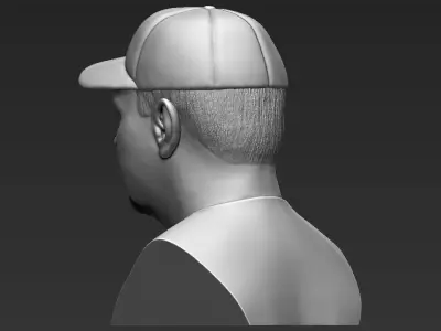 Babe Ruth bust 3D printing ready stl obj formats 3D print model