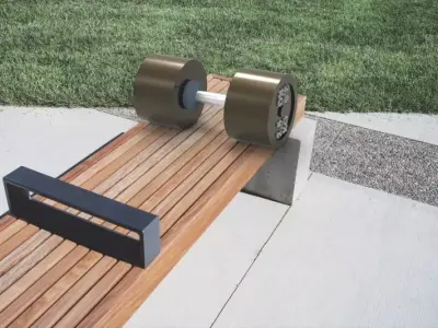 Adjustable Dumbbells  3D print model