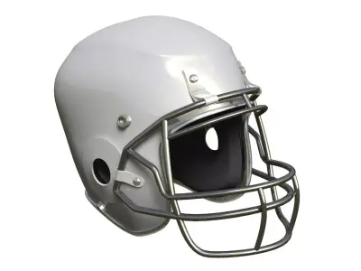 Football helmet 3D model