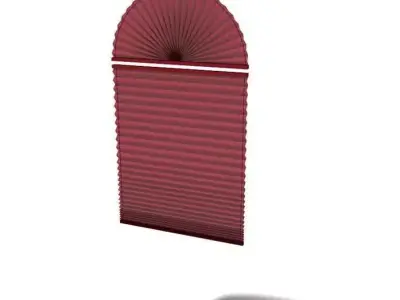 Roman Maroon Shade 3D model