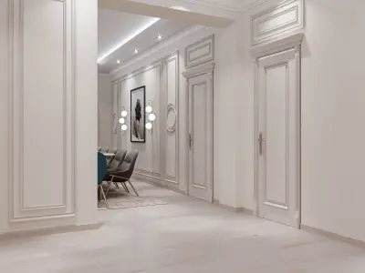 INTERIOR NEOCLASSIC FULL  3D model
