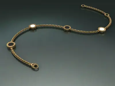 Bracelet BVLGARI 3D print model 3D print model
