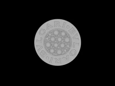 BULGARI - BVLGARI BVLGARI - SIMPLE EARRING 3D print model