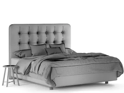 Sport touch bed set 019 3D model