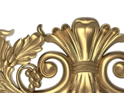  decorative pattern ready for 3D printing 3D model 411