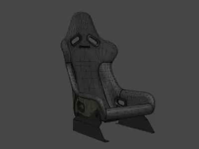Spoon Racing Seat  3D model