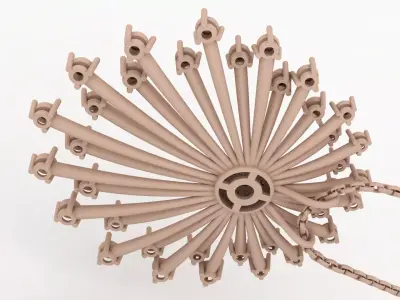 Sunny Pendant 005 3D print model