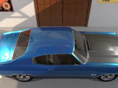 Chevrolet Chevelle SS 1970 3D model