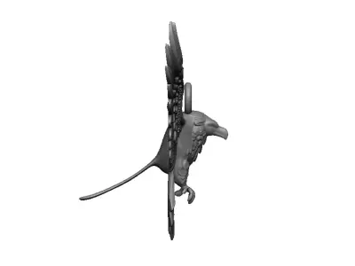 eagle pendant 3D print model