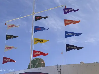 Stadium Flagpole 3D model