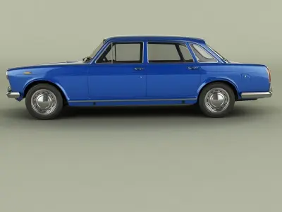 Austin 3-Litre 3D model
