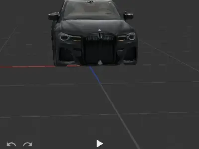 High quality vehicle  Low-poly 3D model