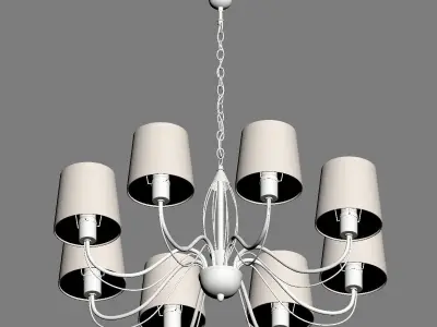 LAMP ORLEAN A9310LM-8WG 3D model