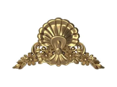 decorative pattern ready for 3D printing 3D model