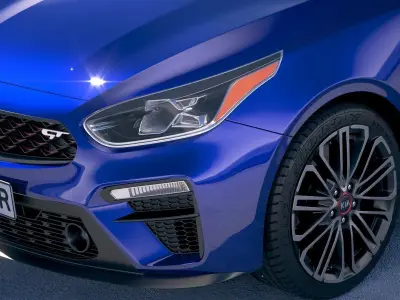 Kia Forte GT 2019 3D model
