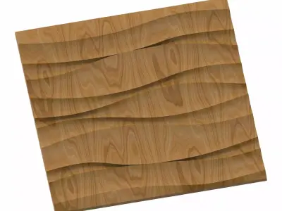 Decorative panel STL 3D model 31