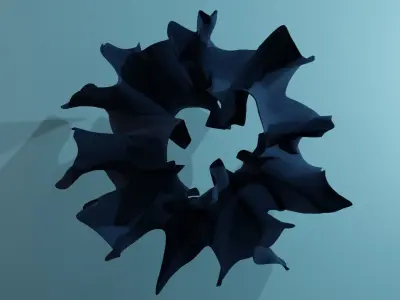 Abstract Cloth V1  3D model