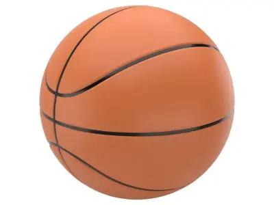 Basketball ball 3D model 15