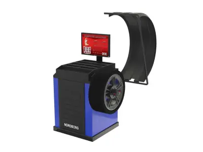 Wheel Balancer 3D model