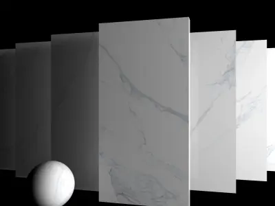 Marble Set Museum Calacatta 4D 80x160 Set 4 Texture