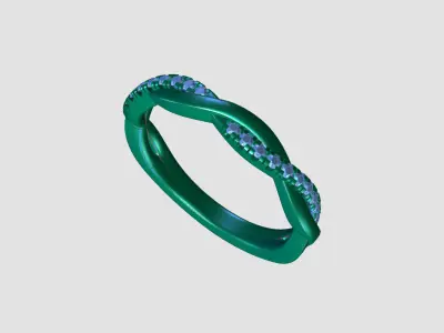 WEDDING RING MY056 3D print model