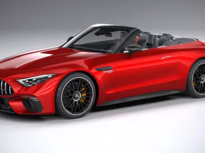 Mercedes-Benz SL 63 AMG 2022 3D model