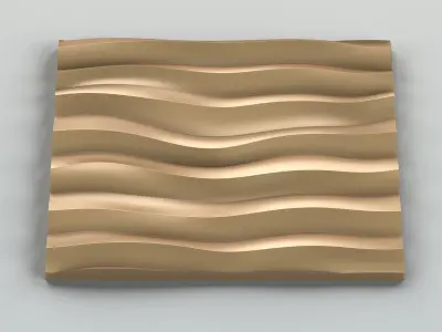 Wall Panel 002 3D model
