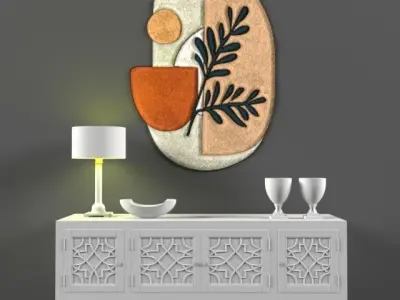 Sewing designer art - Rest05 concept 3D model