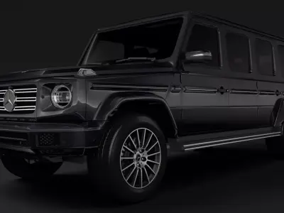 Mercedes Benz G 550 W464 2020 Limousine 3D model