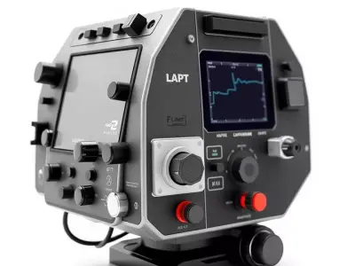 Advanced Control Panel model pack Low-poly 3D model