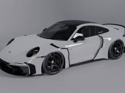 Porsche Brabus Rocket R 900 3D model