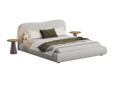 Bali Bed 3D model