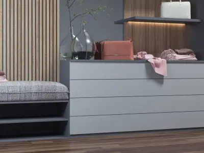 Entrance Hall Cabinet  3D model