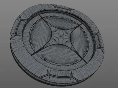 Ring Plate 3D model