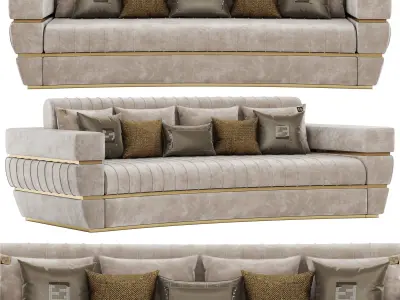 Fertini Casa Luxury Signature Sofa 3D model