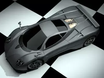 Pagani Zonda 3D model