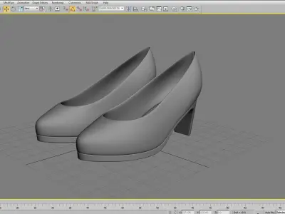 Generic Heels 3D model 3D model