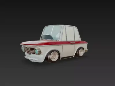 BMW CARTOON Free 3D print model purchase