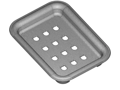 Plastic Premium Soap Holder 3D model