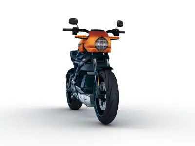 Harley Davidson LiveWire Low-poly 3D model