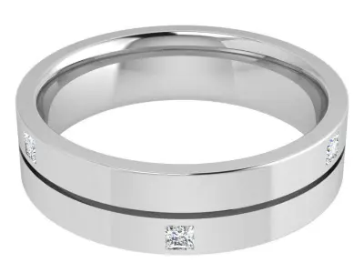 Princess Diamond Band 4403 3D print model