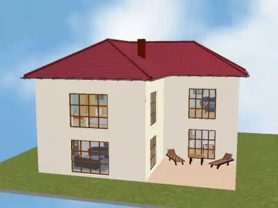 House 13 3D model