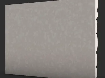 Stone Wall Kitbash Part Detail 3D print model