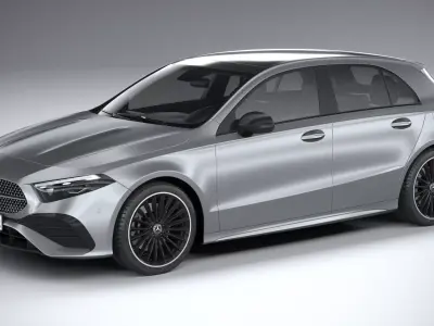 Mercedes-Benz A-Class AMG 2023 3D model